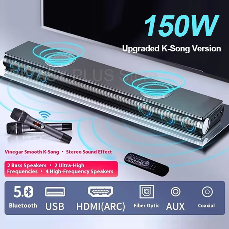 Home Cinema Bose - 130W Soundbar 5.0 Bluetooth Speakers Home