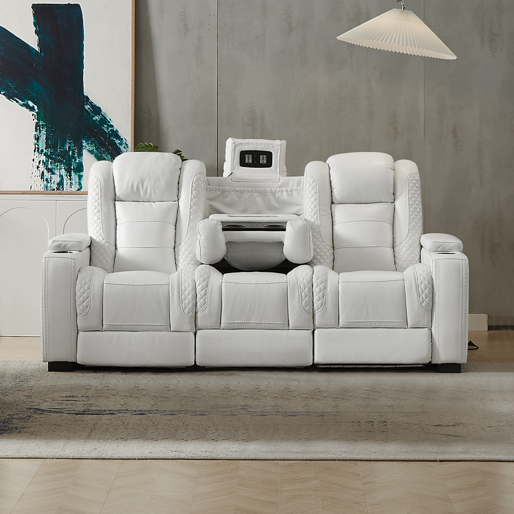Home Cinema Couch - Deluxe Electric Power Lift Recliner Sofa