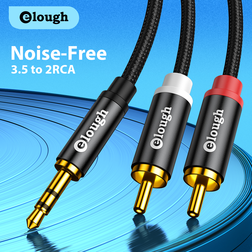 Home Cinema Solution - Elough RCA Cable AUX RCA Speaker