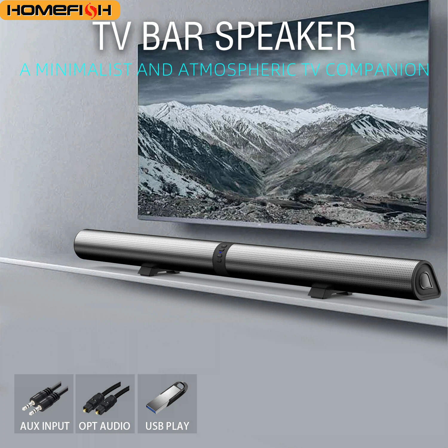 Home Cinema Bose - PHONEPACE TV Sound Bars Detachable 2