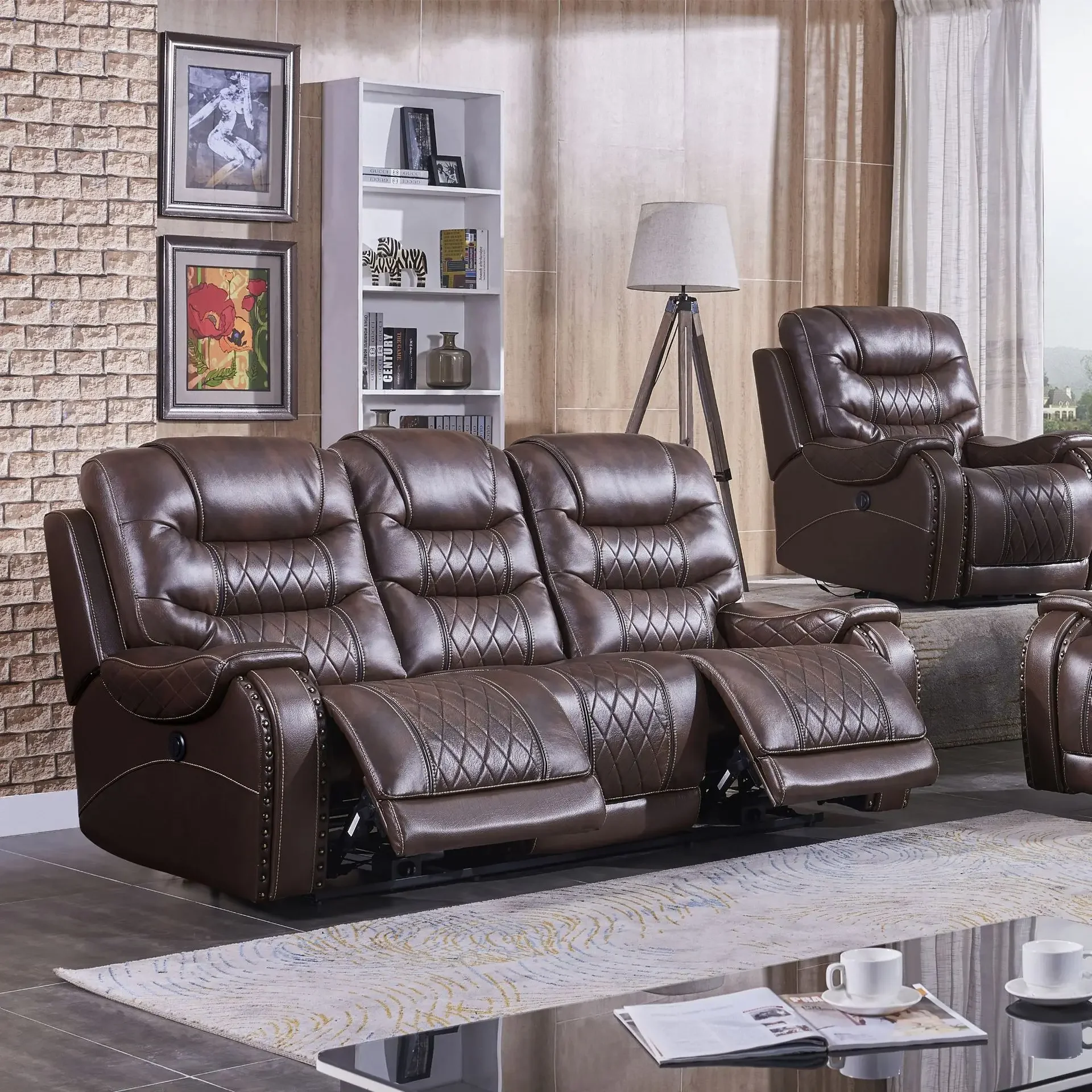 Minimalist High Quality Genuin - Home Cinema Couch 评论和价格