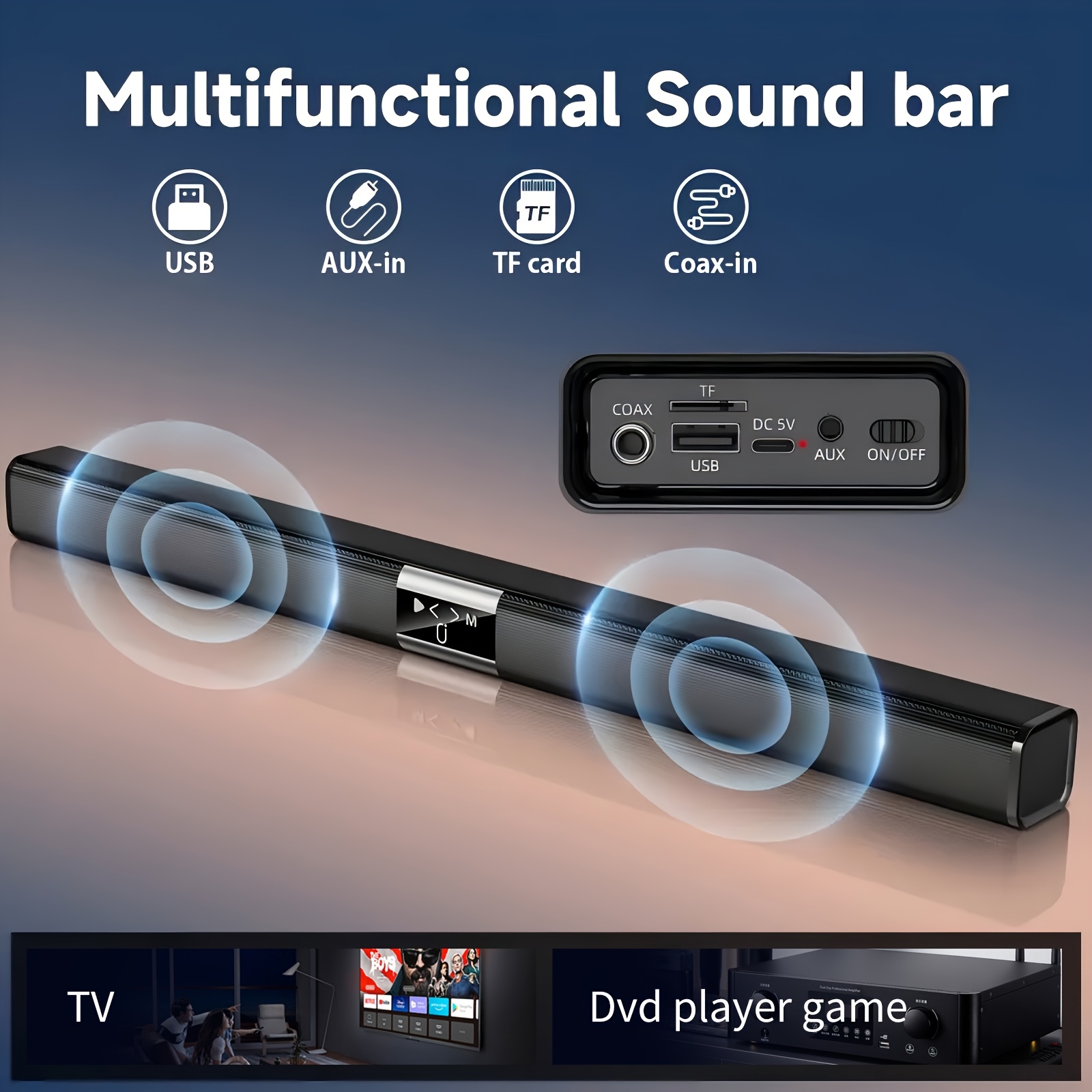 Soundbar Cinema Soundbar Hifi  - Home Cinema Couch 评论和价格