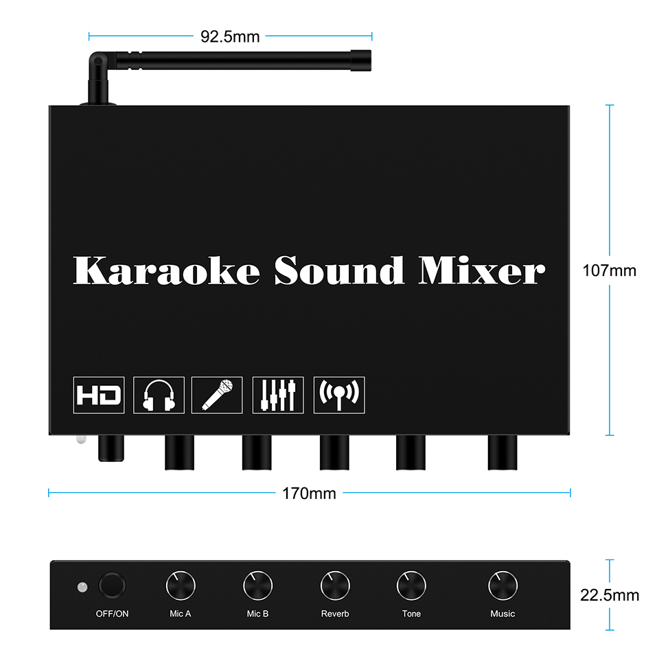 HDMI Karaoke Player Mixer Home - Home Cinema Solution 评论和价格