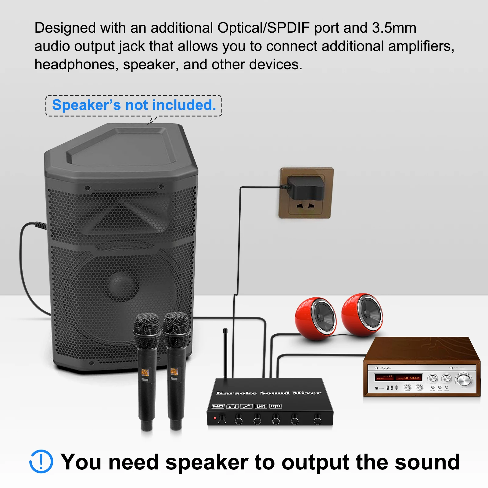 HDMI Karaoke Player Mixer Home - Home Cinema Solution 评论和价格
