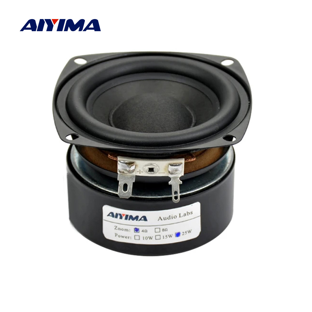 AIYIMA 1Pcs Subwoofer 3 Inch 2 - Home Cinema Complet 评论和价格