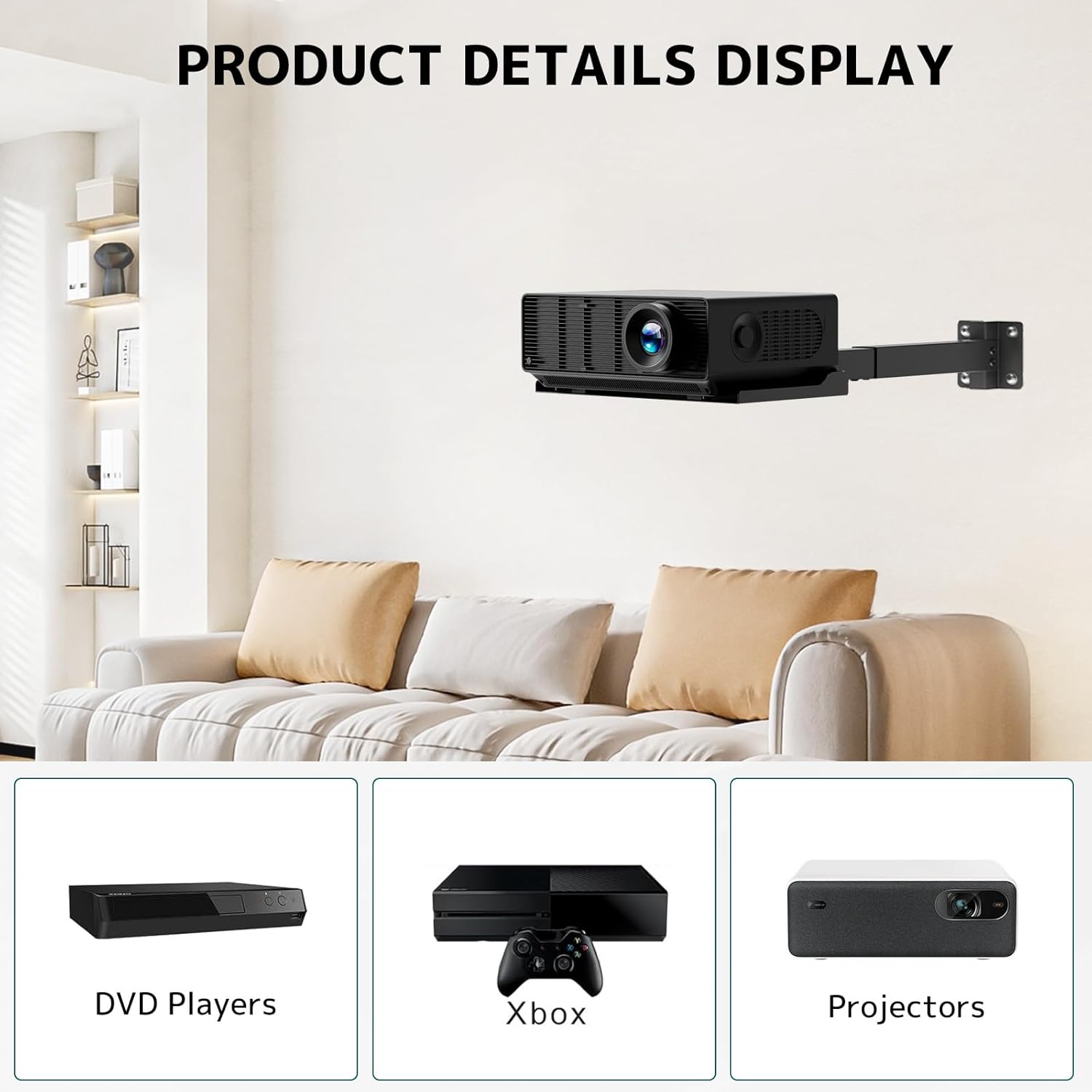 Universal Ceiling Mount for Pr - Projector Mount Ceiling 评论和价格