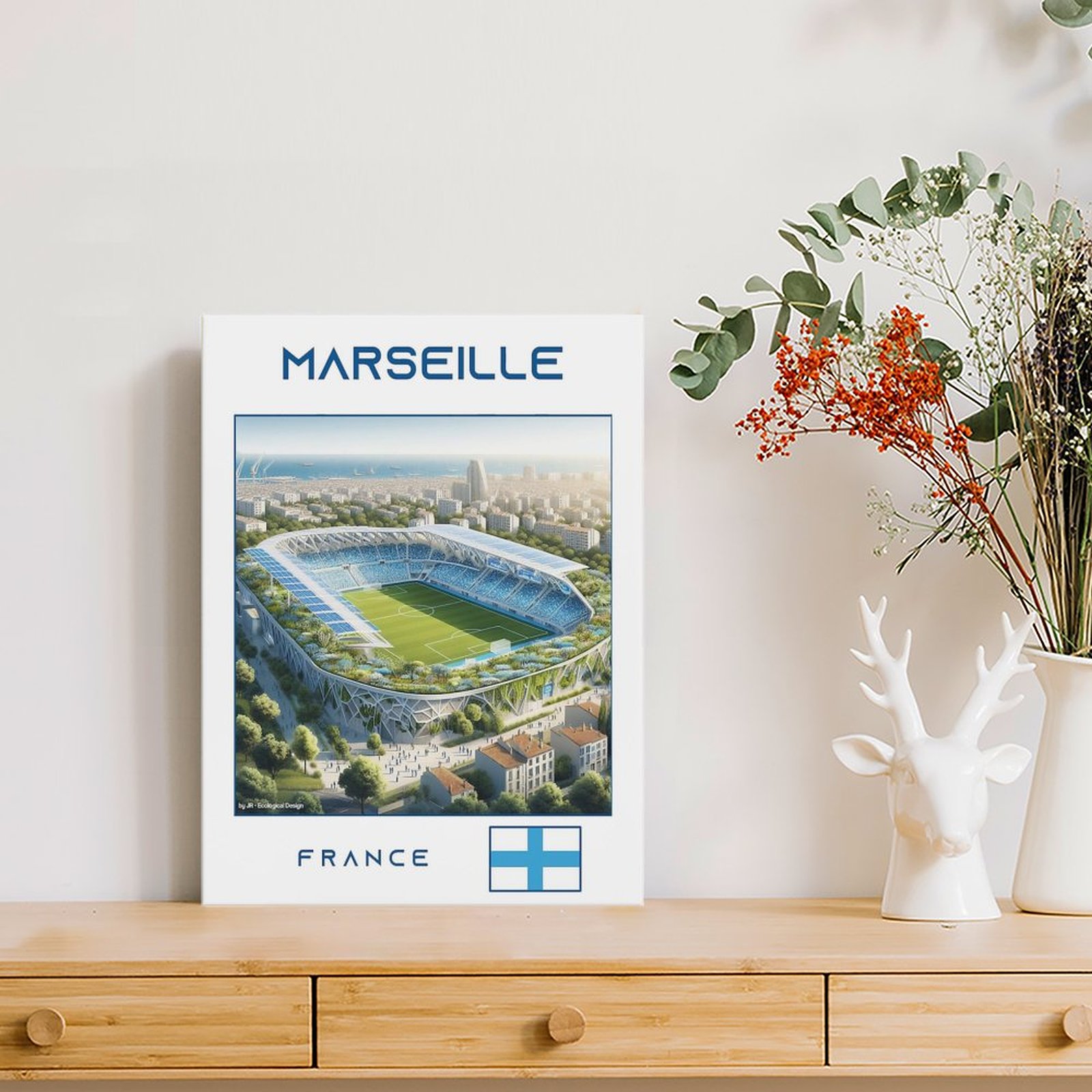 Marseille Stadium Ecological D - Home Cinema Wall 评论和价格