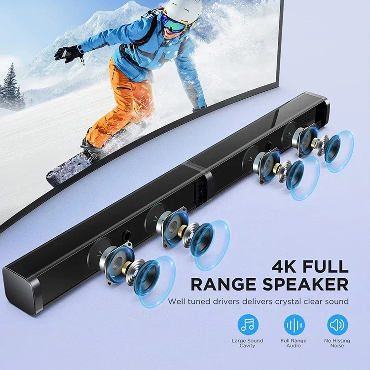 80W TV SoundBar 2.1 Bluetooth  - Home Cinema Bose 评论和价格