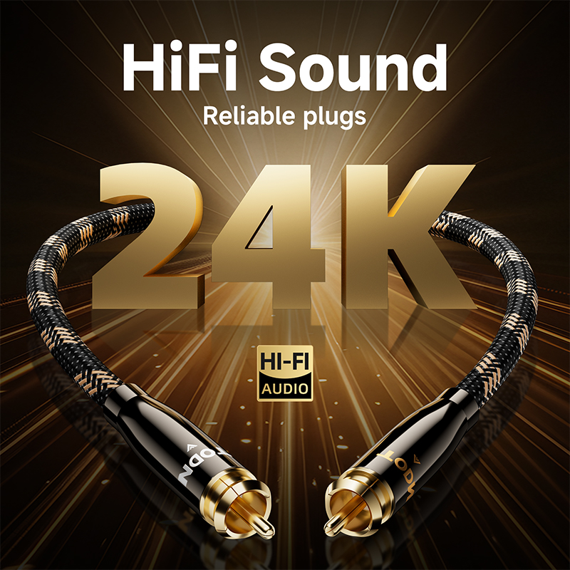 TODN RCA Cable HiFi Stereo 3.5 - Home Cinema Solution 评论和价格