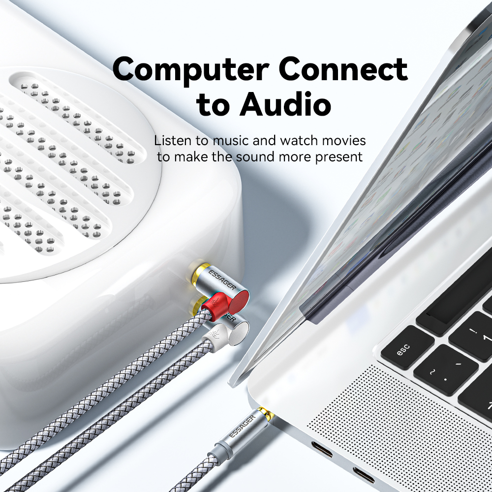 Essager 90 ° Angle RCA Audio S - Home Cinema Solution 评论和价格