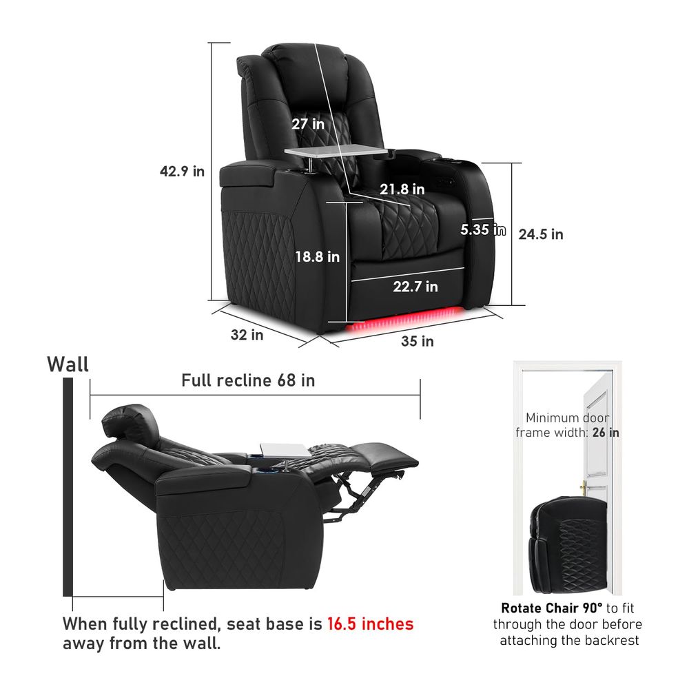 Home Theater Seating Top Grain - Home Cinema Couch 评论和价格