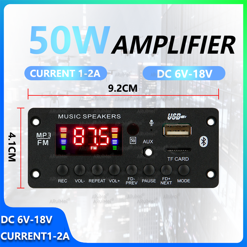2*25W Bluetooth Amplifier Kit  - Home Cinema Solution 评论和价格