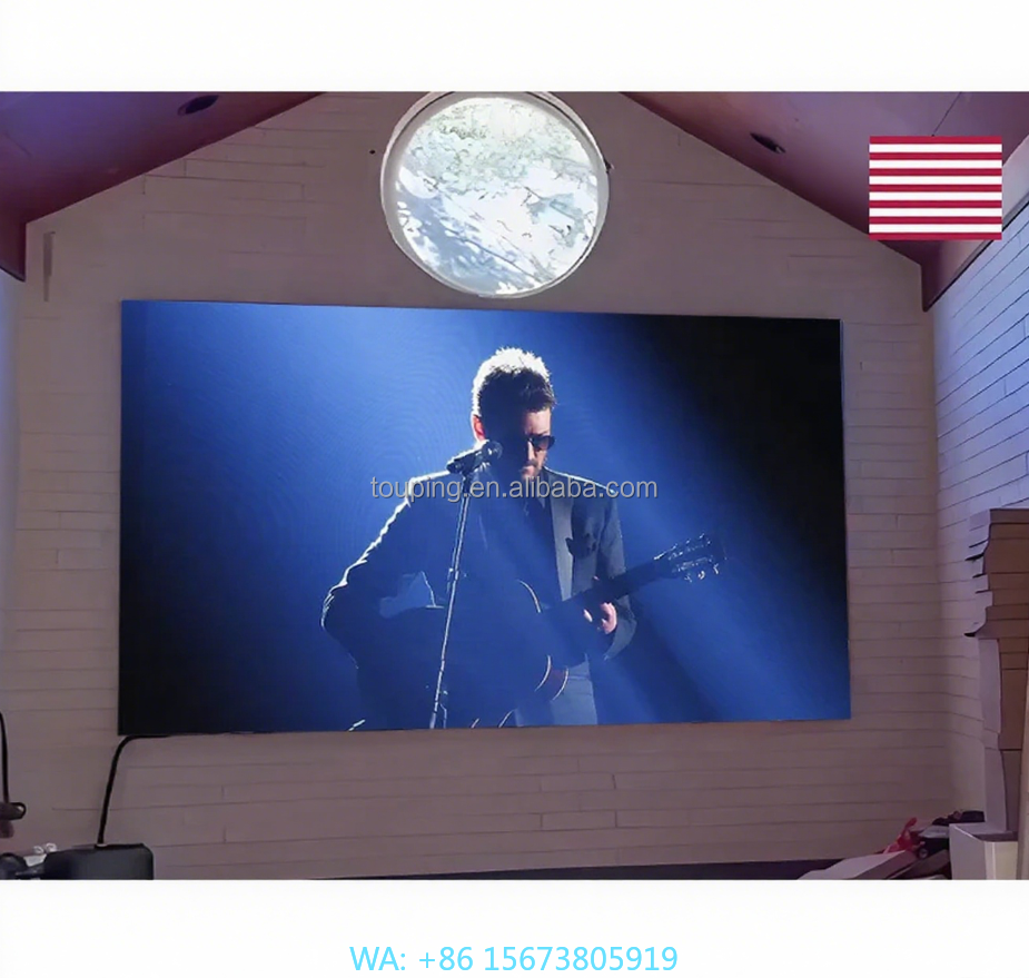 P1.2 P1.5 P1.8 Indoor Led 4K F - Home Cinema Wall 评论和价格