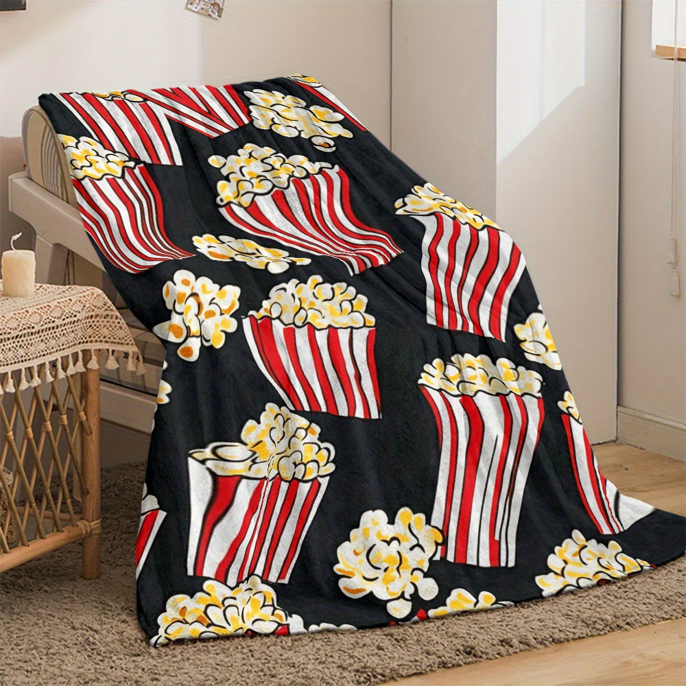 Popcorn Movie Night Blanket: S - Home Cinema Couch 评论和价格