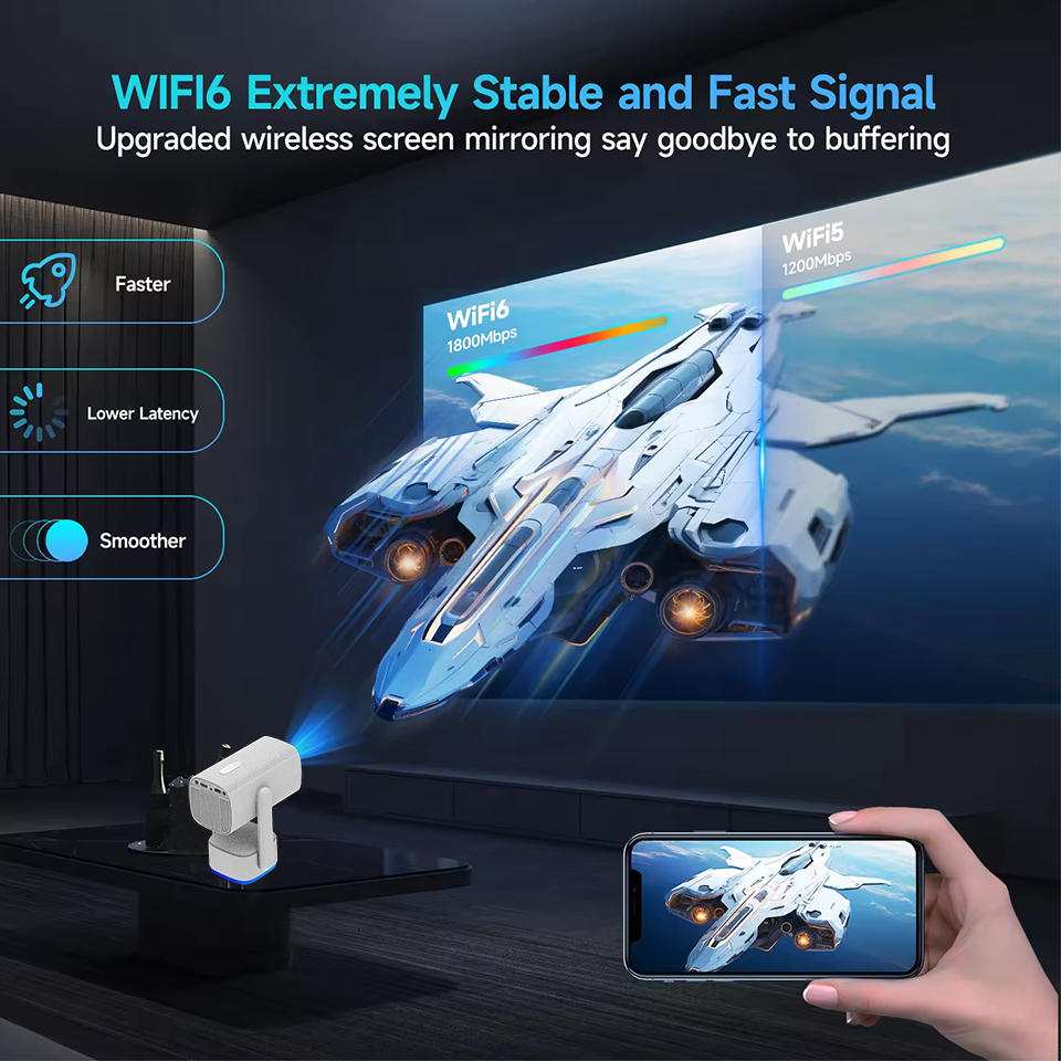 4K HD Projector K2 20000 Lumen - Home Cinema Hdmi 评论和价格