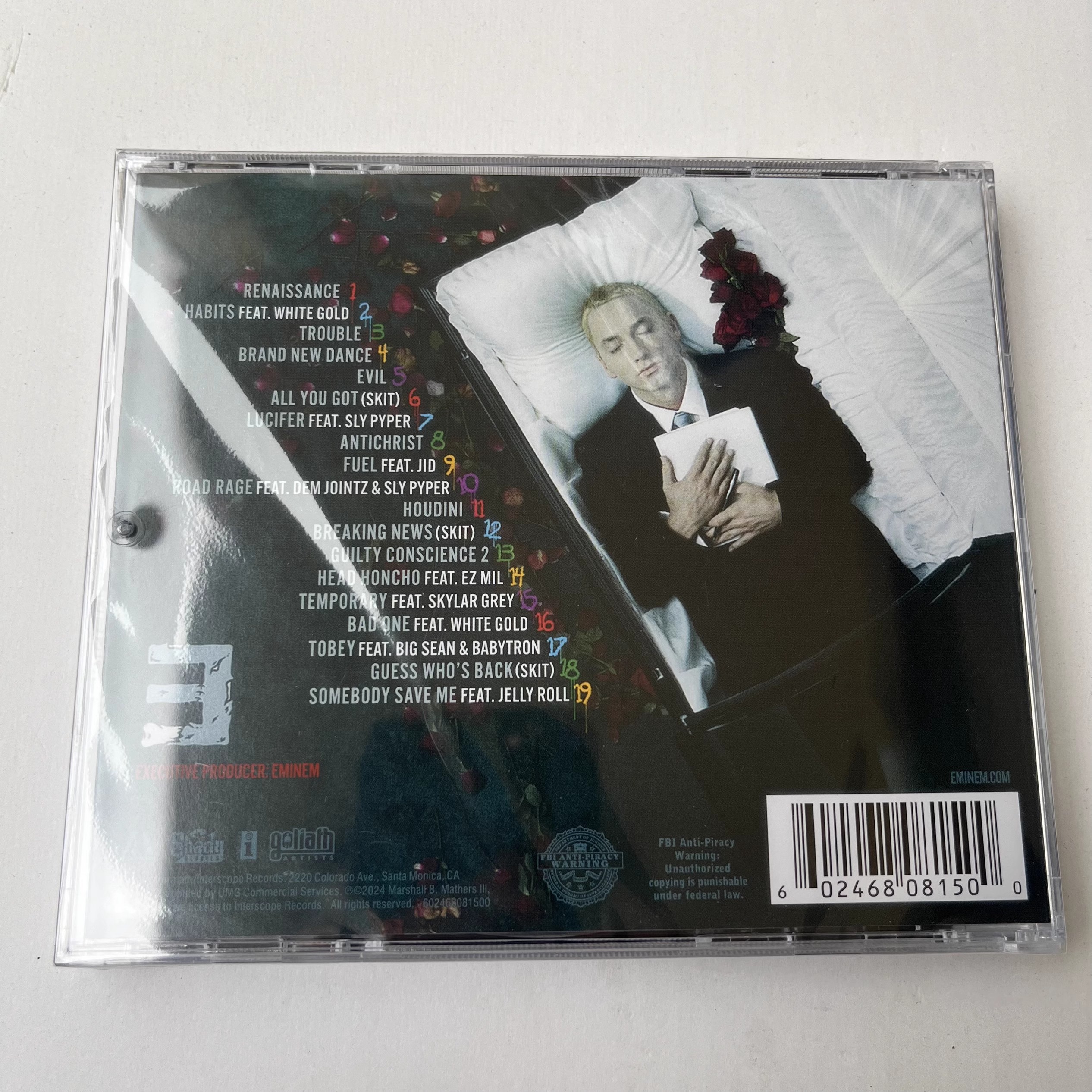 Rap D12 Eminem Music CD The De - Home Cinema Marshall 评论和价格