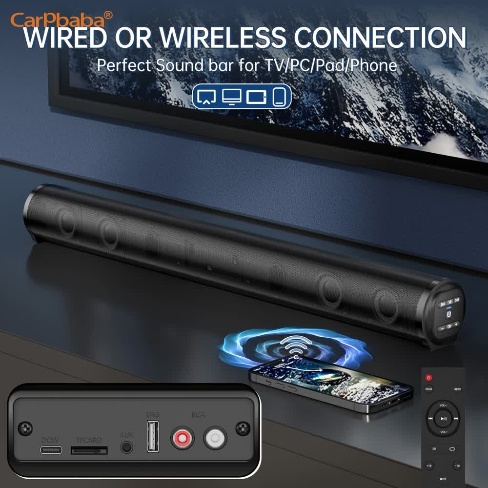 Carpbaba BS10 20W Soundbar Blu - Home Cinema Bose 评论和价格