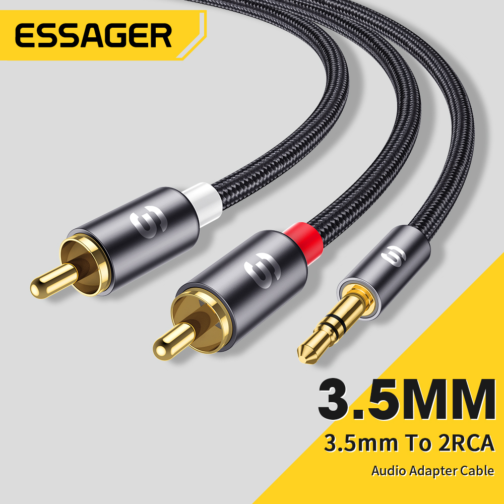 Essager RCA Audio Cable Stereo - Home Cinema Solution 评论和价格