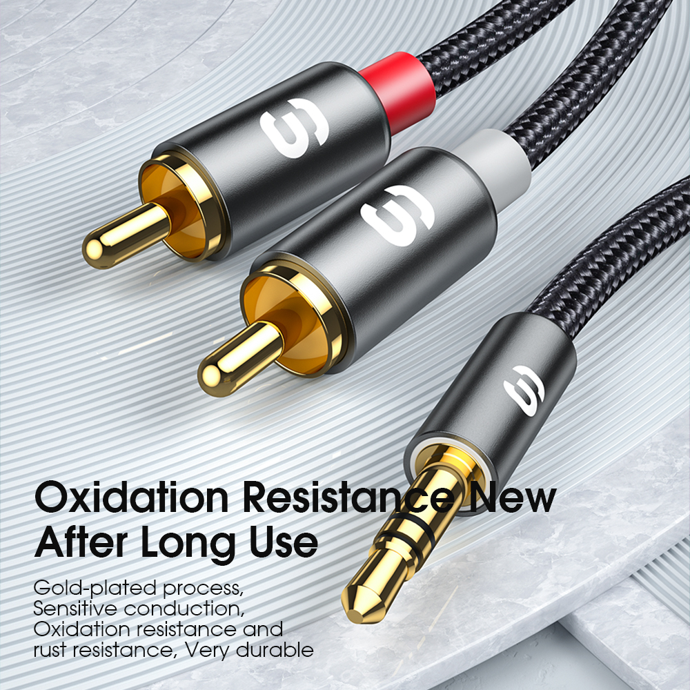 Essager RCA Audio Cable Stereo - Home Cinema Solution 评论和价格