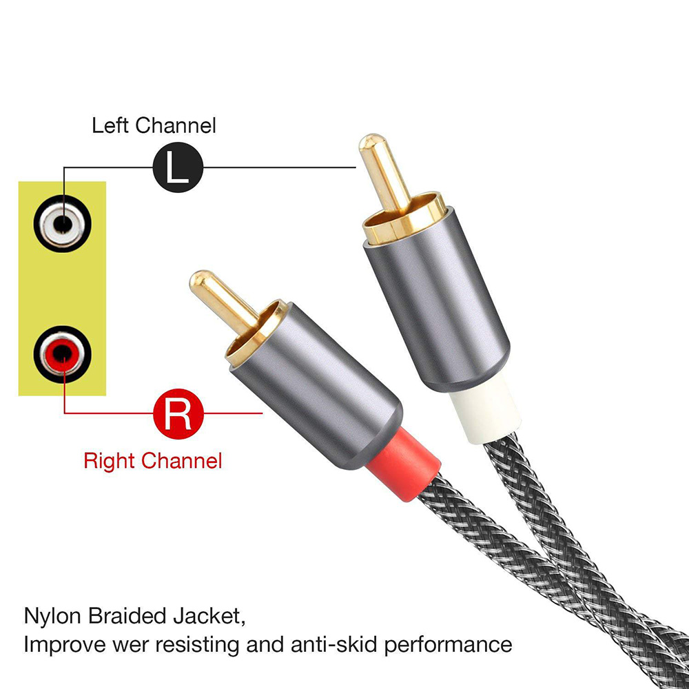 2RCA To 2 RCA Male To Male Aud - Home Cinema Solution 评论和价格