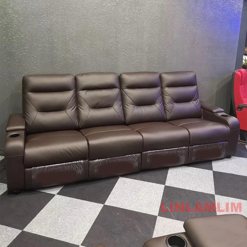 Linlamlim Genuine Leather Sofa - Home Cinema Couch 评论和价格