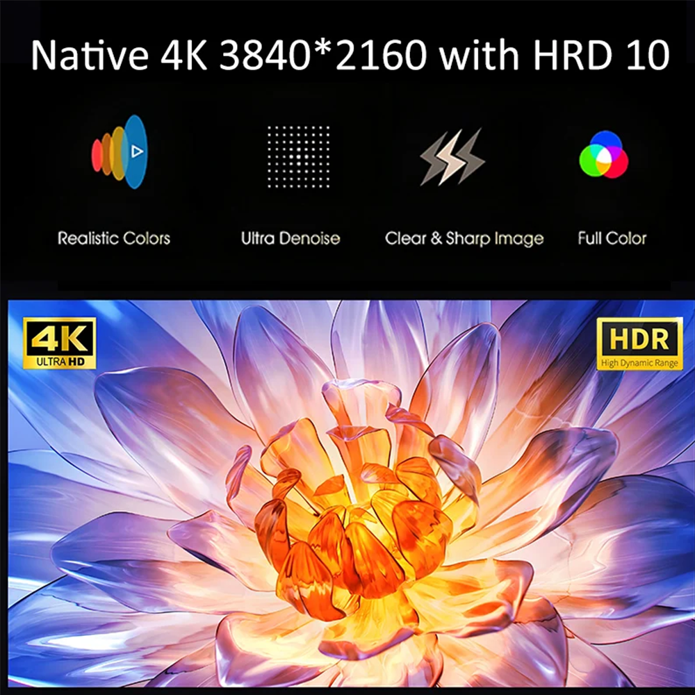 ZXY 4K UHD 3840x2160 Resolutio - Home Cinema Hdmi 评论和价格