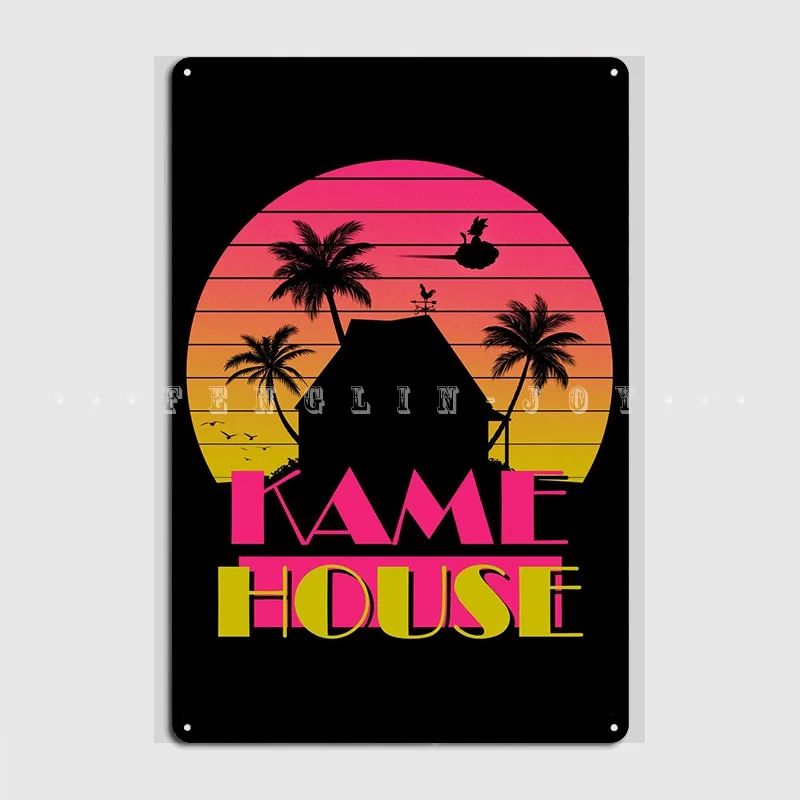 Retro Island Metal Plaque Post - Home Cinema Interiors 评论和价格