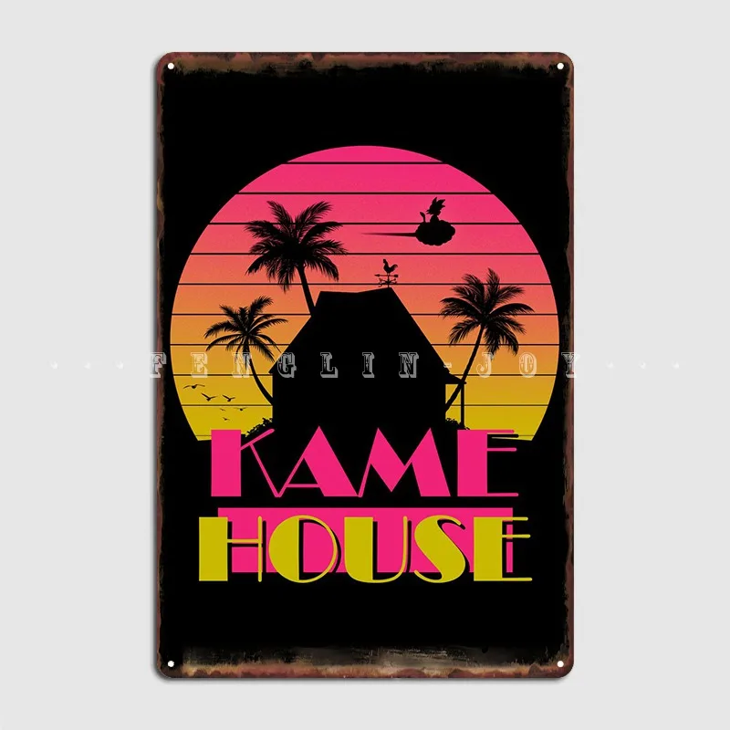 Retro Island Metal Plaque Post - Home Cinema Interiors 评论和价格
