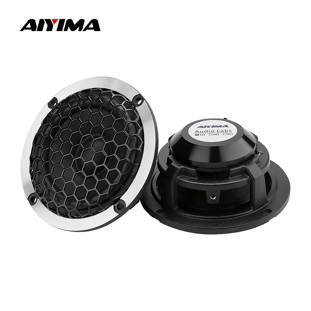 AIYIMA 2Pcs 3 Inch 4 Ohm 15W M - Home Cinema Complet 评论和价格