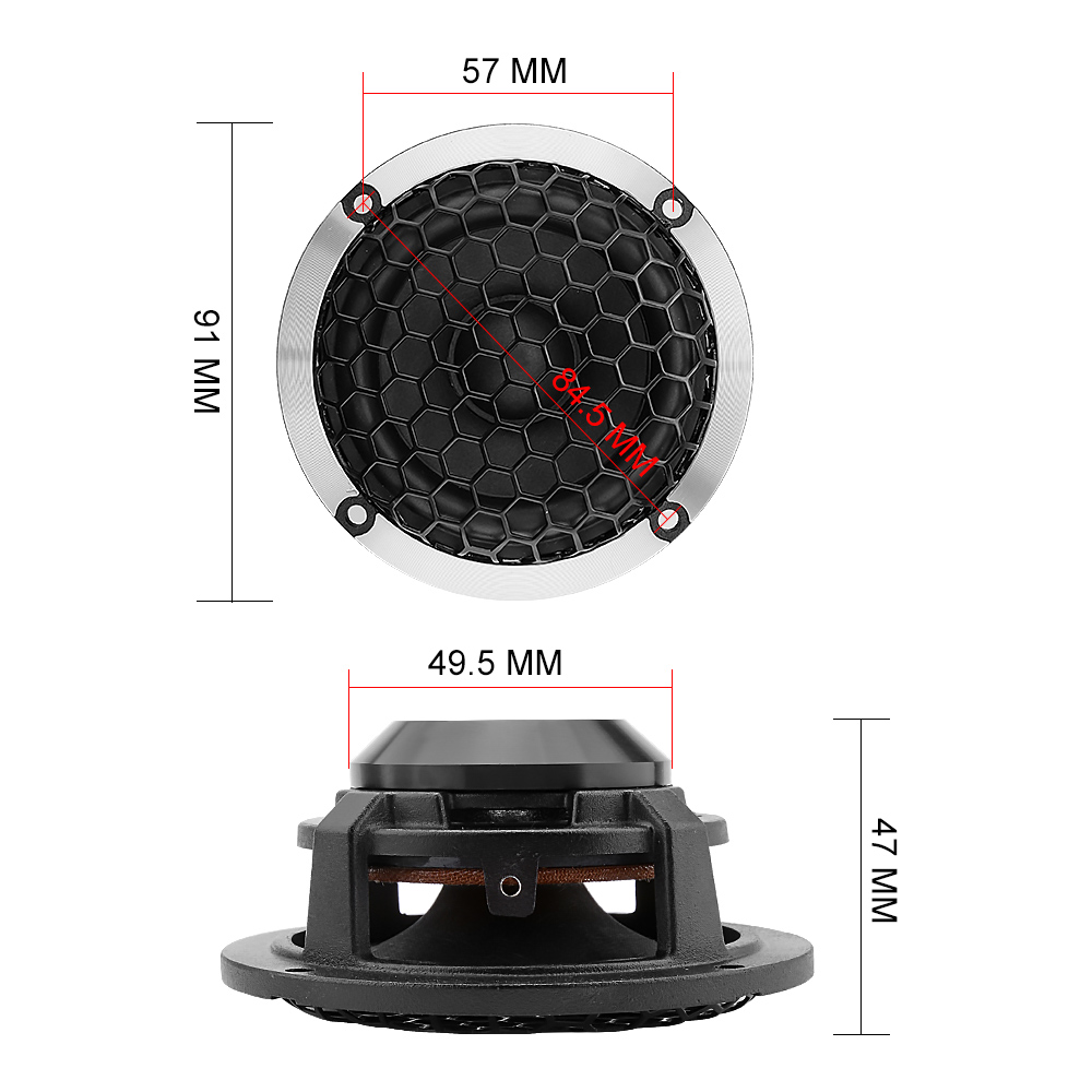 AIYIMA 2Pcs 3 Inch 4 Ohm 15W M - Home Cinema Complet 评论和价格
