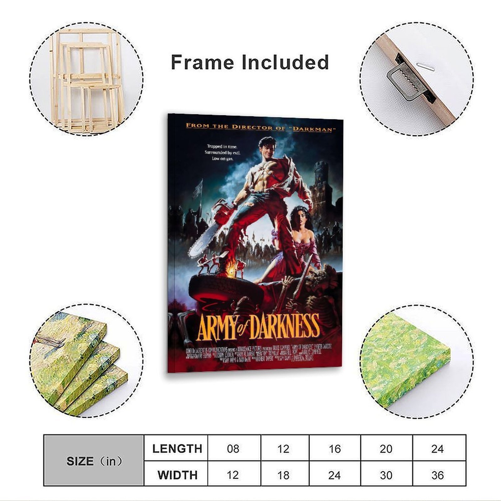 Army of Darkness Classic Movie - Home Cinema Wall 评论和价格