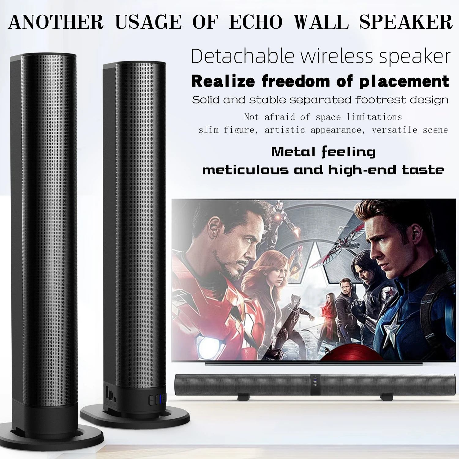 FM Soundbar TV Bluetooth Speak - Home Cinema Hdmi 评论和价格