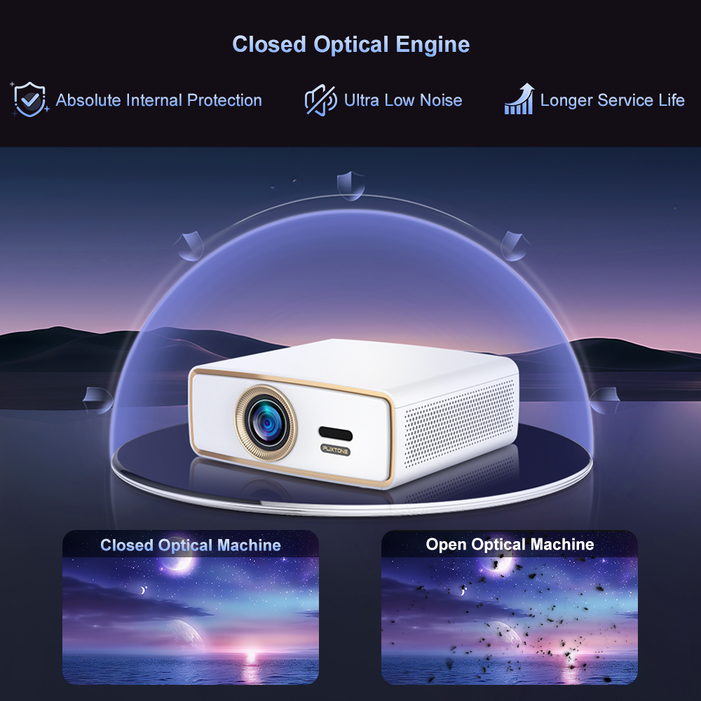 Flixtone E900 MINI Portable Pr - Home Cinema Complet 评论和价格